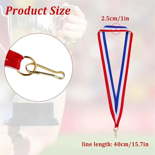 Medal Ribbons with Snap Clips