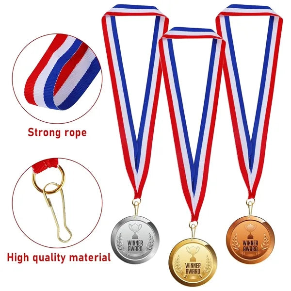 Medal Ribbons with Snap Clips