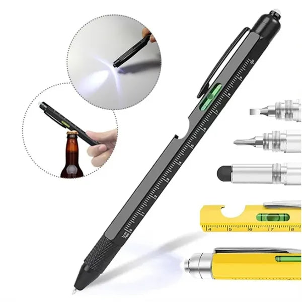 Multitool Pen with Opener and Light