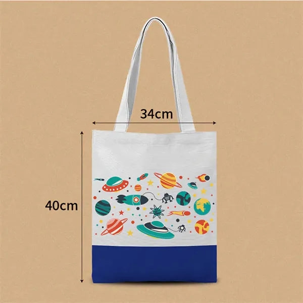 Canvas rope bag