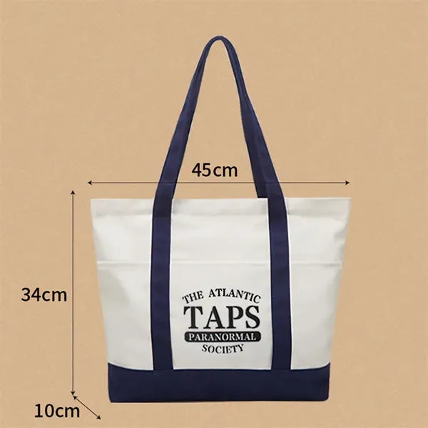 Canvas rope bag