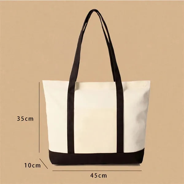 Canvas rope bag