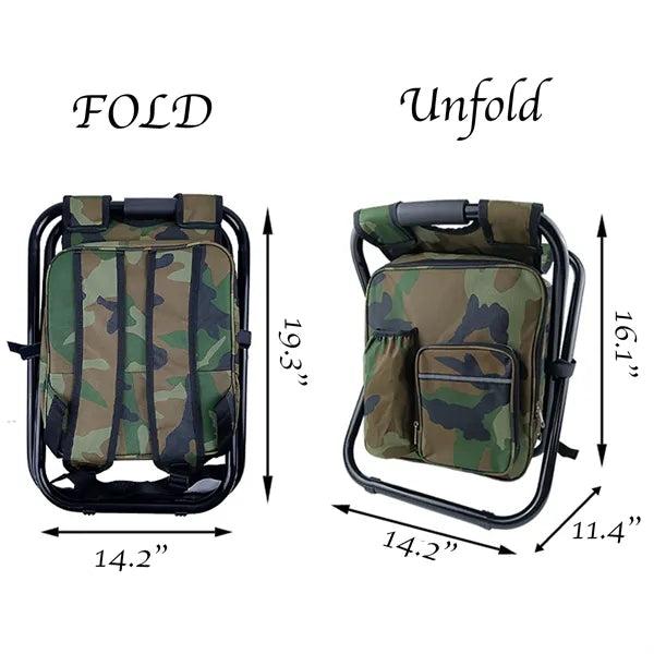 Folding Stool Backpack