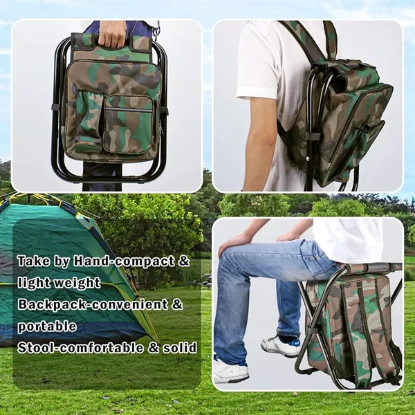 Folding Stool Backpack