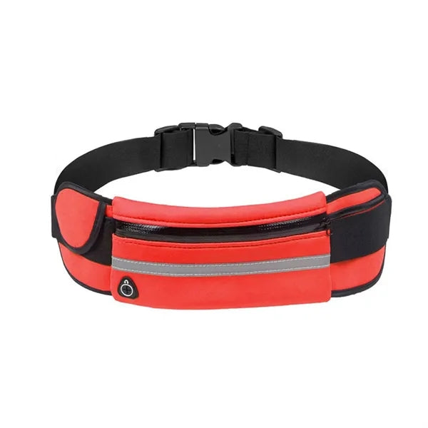 Colorful Reflective Sports Hydration Waist Packs