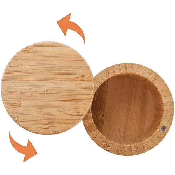 Bamboo Salt Cellar