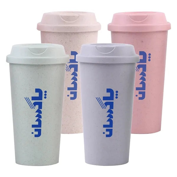 18oz Bamboo Fiber Coffee Cup