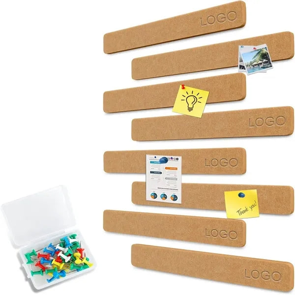 Self-Adhesive Felt Bulletin Strips for Wall Display Boards