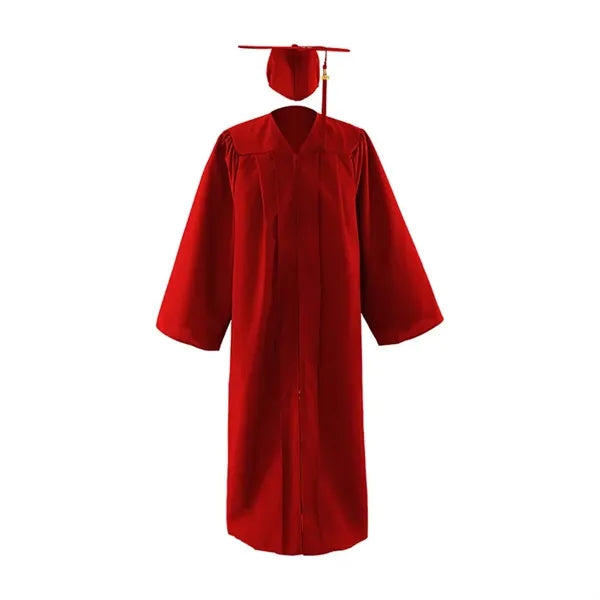 Multi Color Graduation Cap And Gown Set