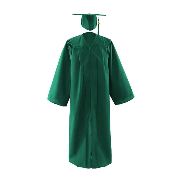Multi Color Graduation Cap And Gown Set