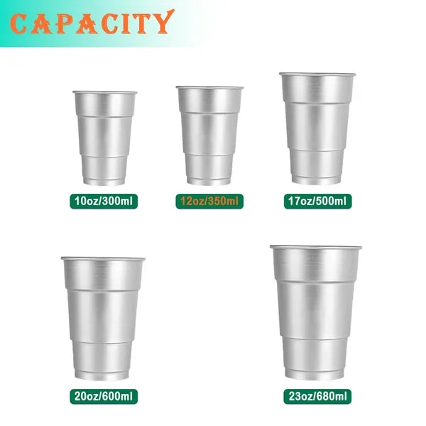 Color-Changing Aluminum Cups
