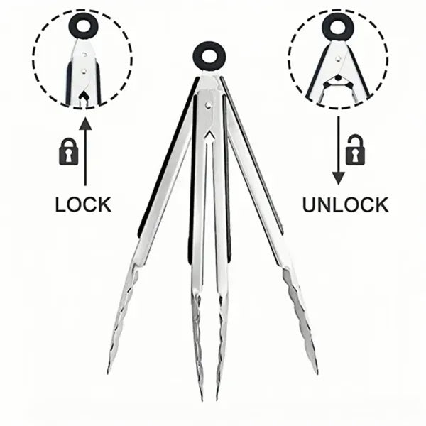 Stainless Steel Kitchen Tongs