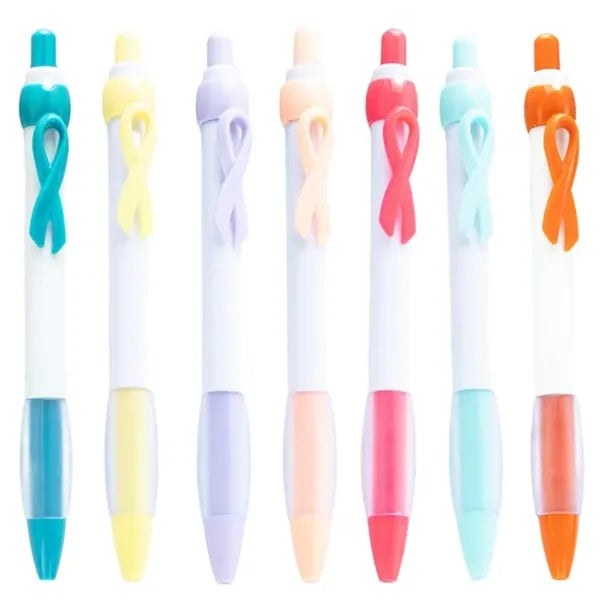 Ribbon Plastic Stretchable Ballpoint Pen