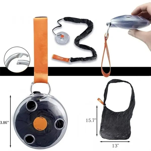 Portable Shopping Bag Keychain
