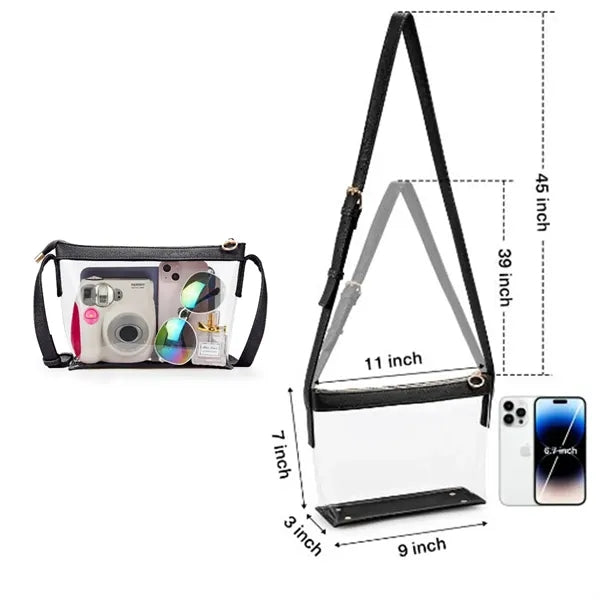 Clear Purse for Women Stadium Approved
