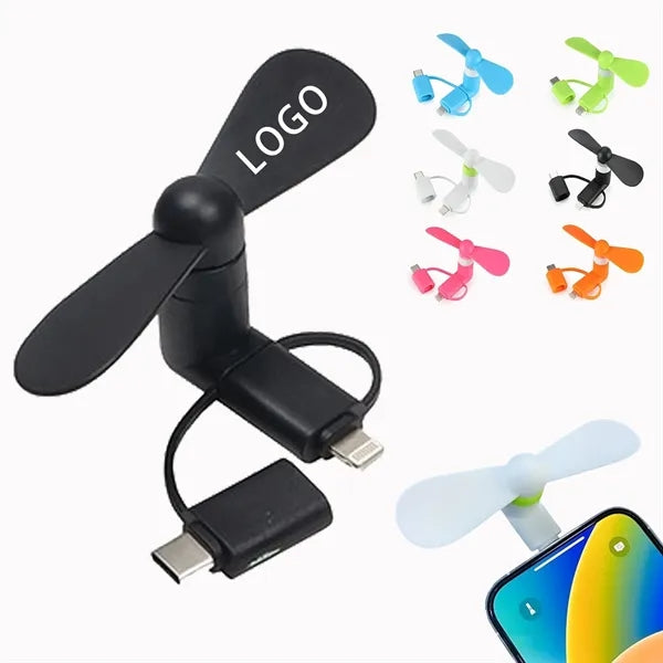 Mini 2-In-1 Cell Phone Fan