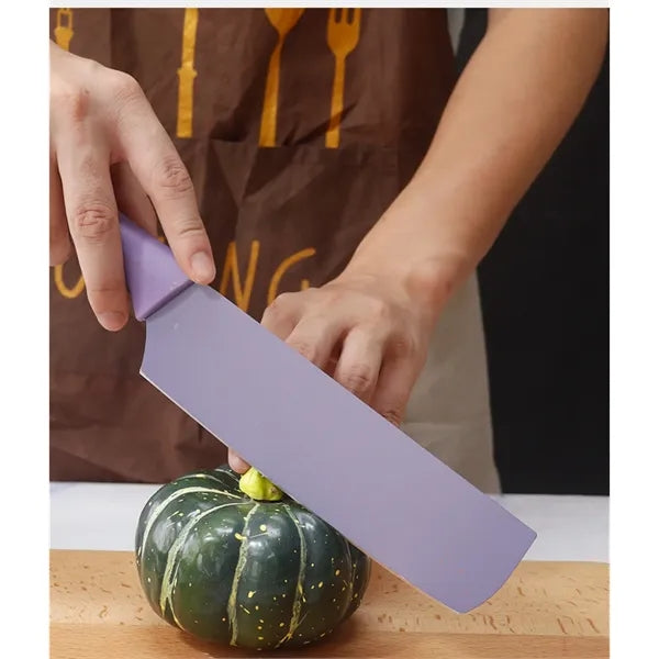 Colorful Stainess Steel Knife Set-6 In 1