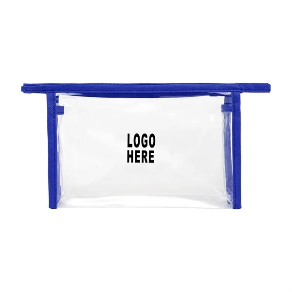 Clear Travel Security Toiletry Pouch