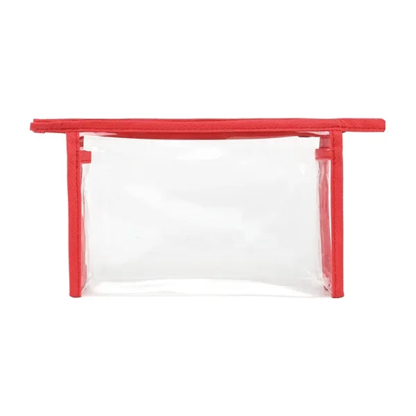 Clear Travel Security Toiletry Pouch
