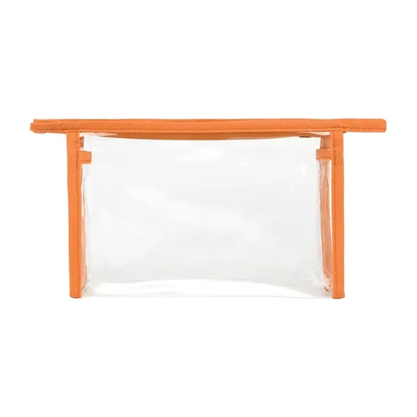 Clear Travel Security Toiletry Pouch