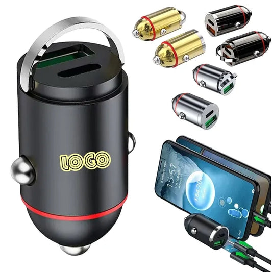 Car Charger Fast Charging USB C Port for Mobile Devices