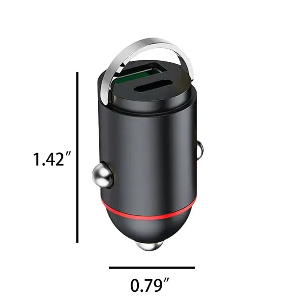 Car Charger Fast Charging USB C Port for Mobile Devices