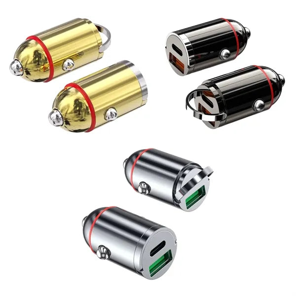 Car Charger Fast Charging USB C Port for Mobile Devices