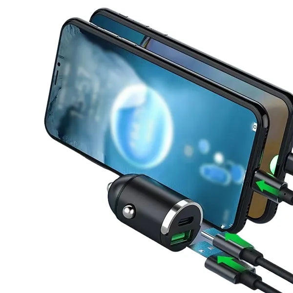 Car Charger Fast Charging USB C Port for Mobile Devices