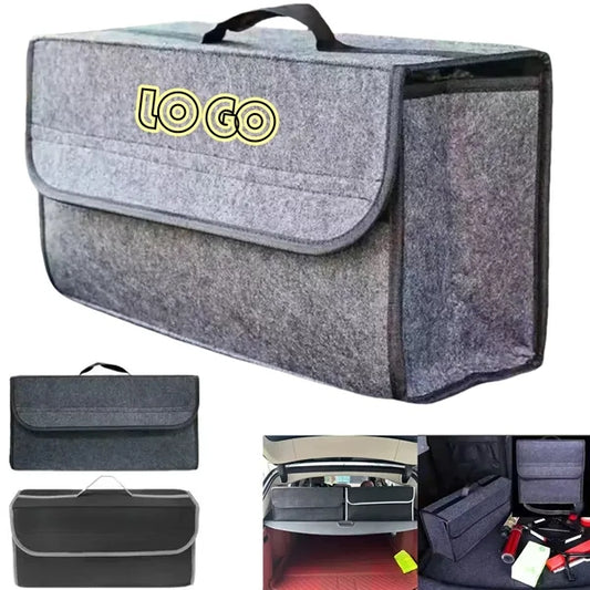 Foldable Car Trunk Felt Storage Box