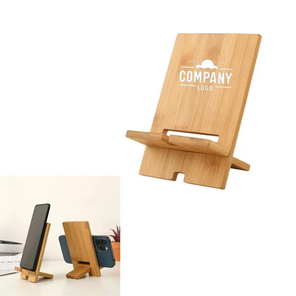 Bamboo Wood Mobile Phone Holder
