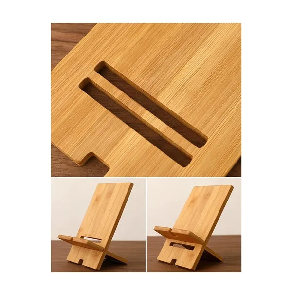Bamboo Wood Mobile Phone Holder