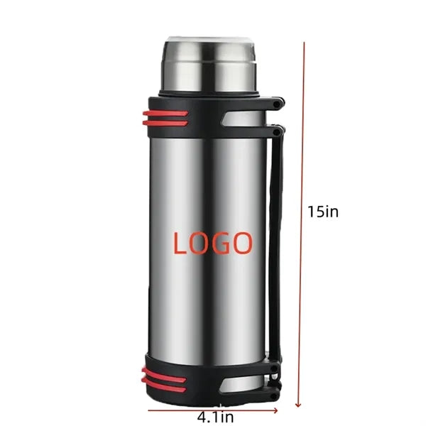 67oz 2L Flask With Cup Insulated Bottle Vacuum