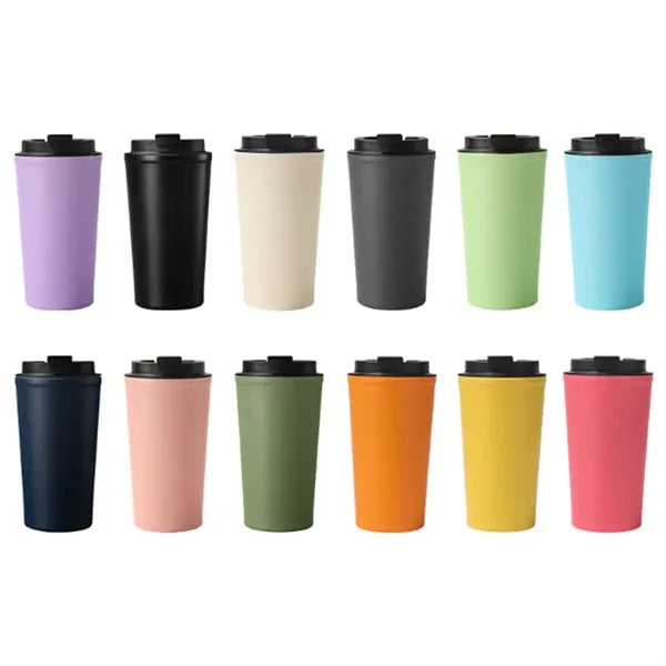 17oz. Insulated Stainless Steel Tumbler with Lid