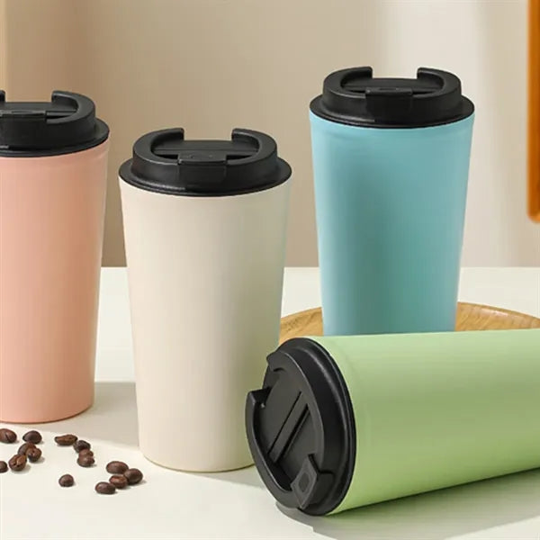 17oz. Insulated Stainless Steel Tumbler with Lid