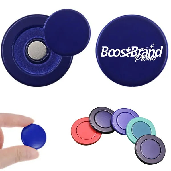Metal Golf Ball Marker with Hat Clip