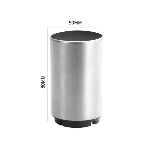 Stainless Steel No Trace Push-Button Automatic Bottle Opener