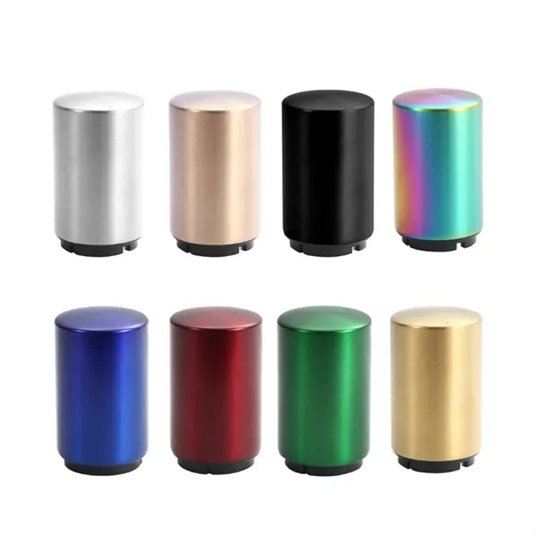 Stainless Steel No Trace Push-Button Automatic Bottle Opener
