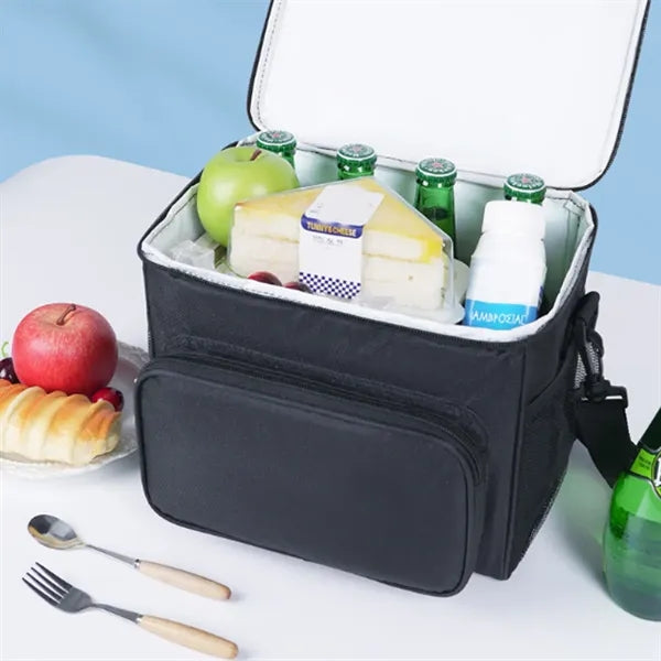 Large Capacity Oxford Cloth Insulated Lunch Box for Picnic
