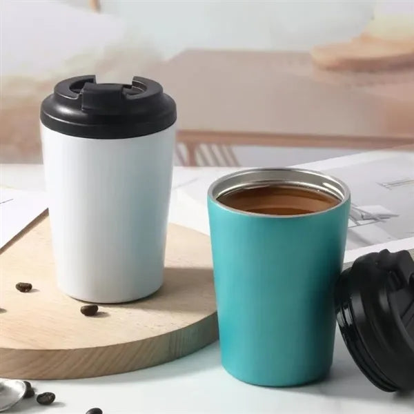 12oz. Insulated Coffee Mug with Dual-Layer Stainless Steel