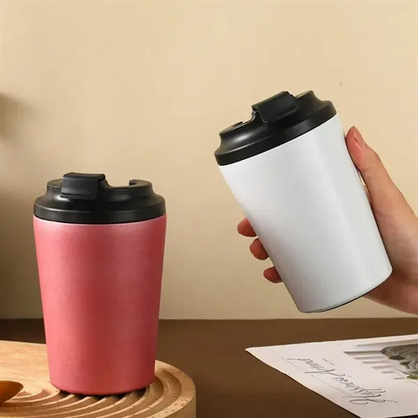 12oz. Insulated Coffee Mug with Dual-Layer Stainless Steel