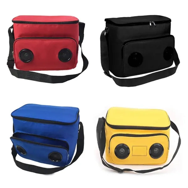 Large Capacity Oxford Insulated Bag with Bluetooth Speaker