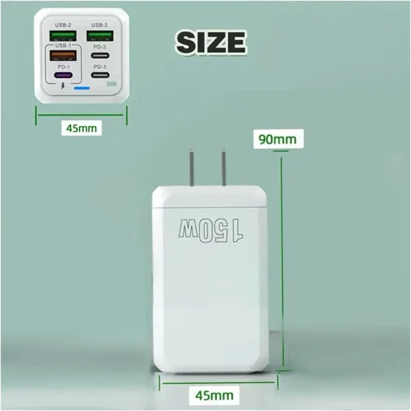 6 in 1 Versatile Universal Power Adapter Chargers