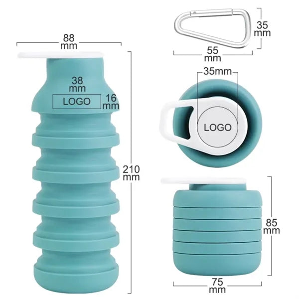 20.3Oz. Collapsible Drinking Cup Outdoor Travel Mug