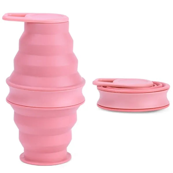 16.9Oz. Portable Collapsible Silicone Water Bottles