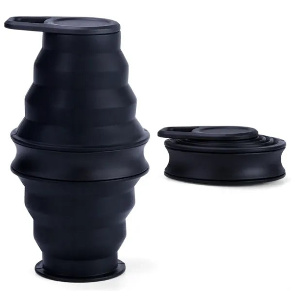 16.9Oz. Portable Collapsible Silicone Water Bottles