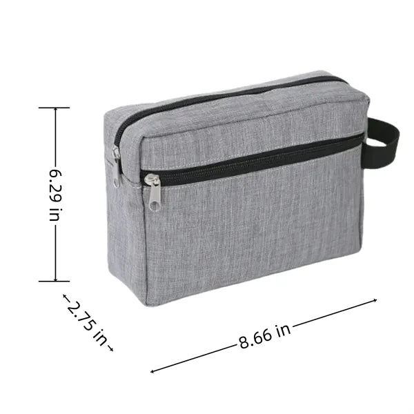 Compact Cosmetic Organizer & Dopp Kit For Toiletries