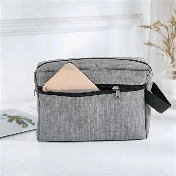 Compact Cosmetic Organizer & Dopp Kit For Toiletries