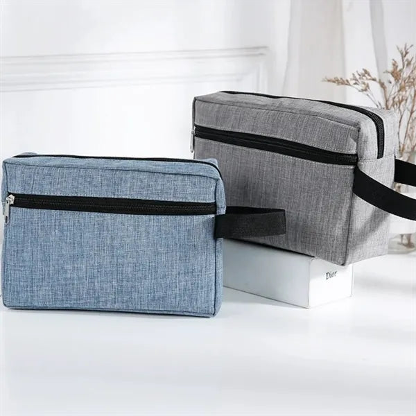 Compact Cosmetic Organizer & Dopp Kit For Toiletries