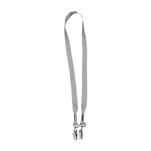 3/4" Custom Open Ended Polyester Lanyard w/ Badge Holder