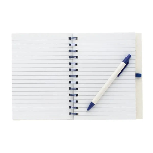 Prairie Fragrant Grass Recycled Spiral Notebook with Pen